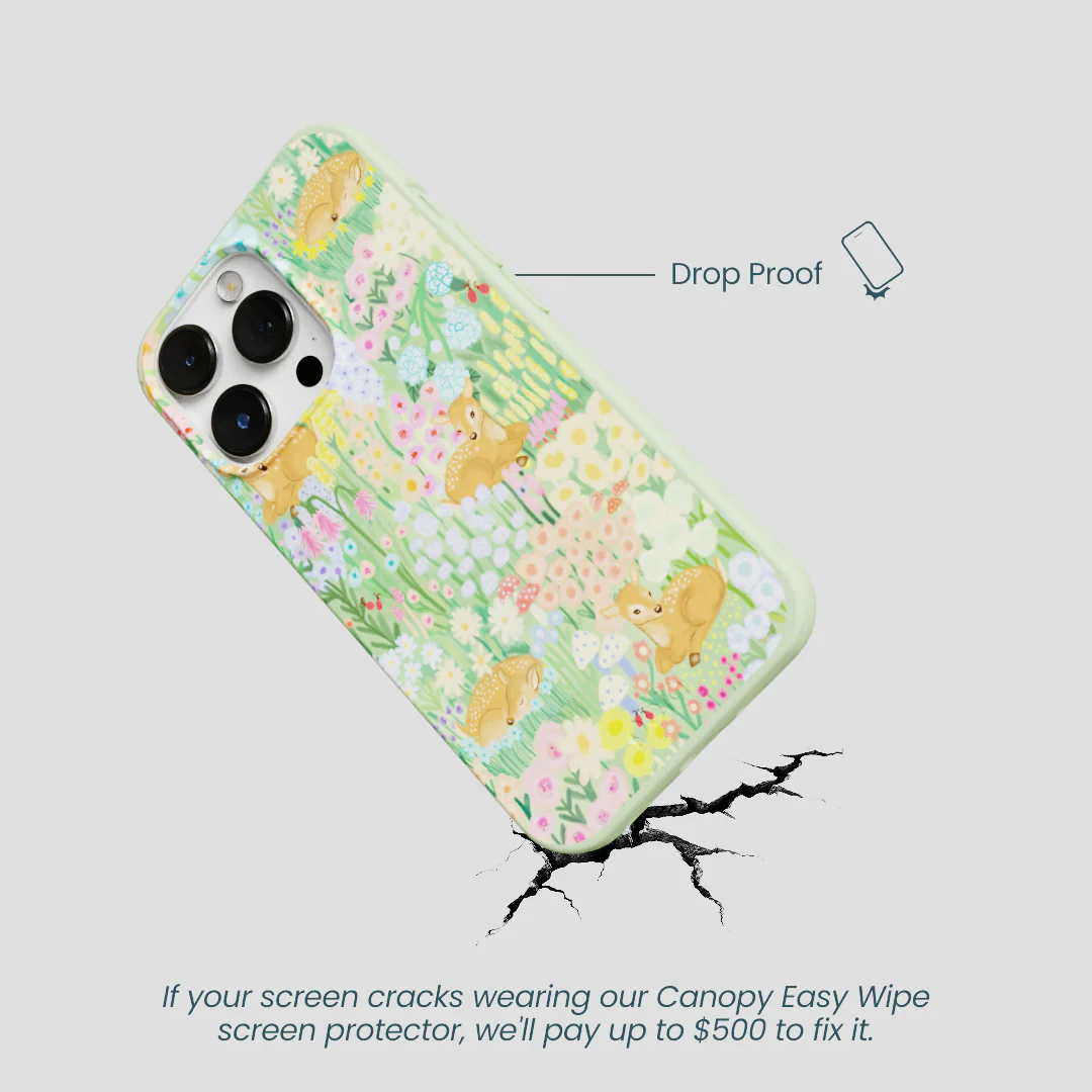 Sage Green Deer Dreams iPhone 13 Pro Case - Image 5
