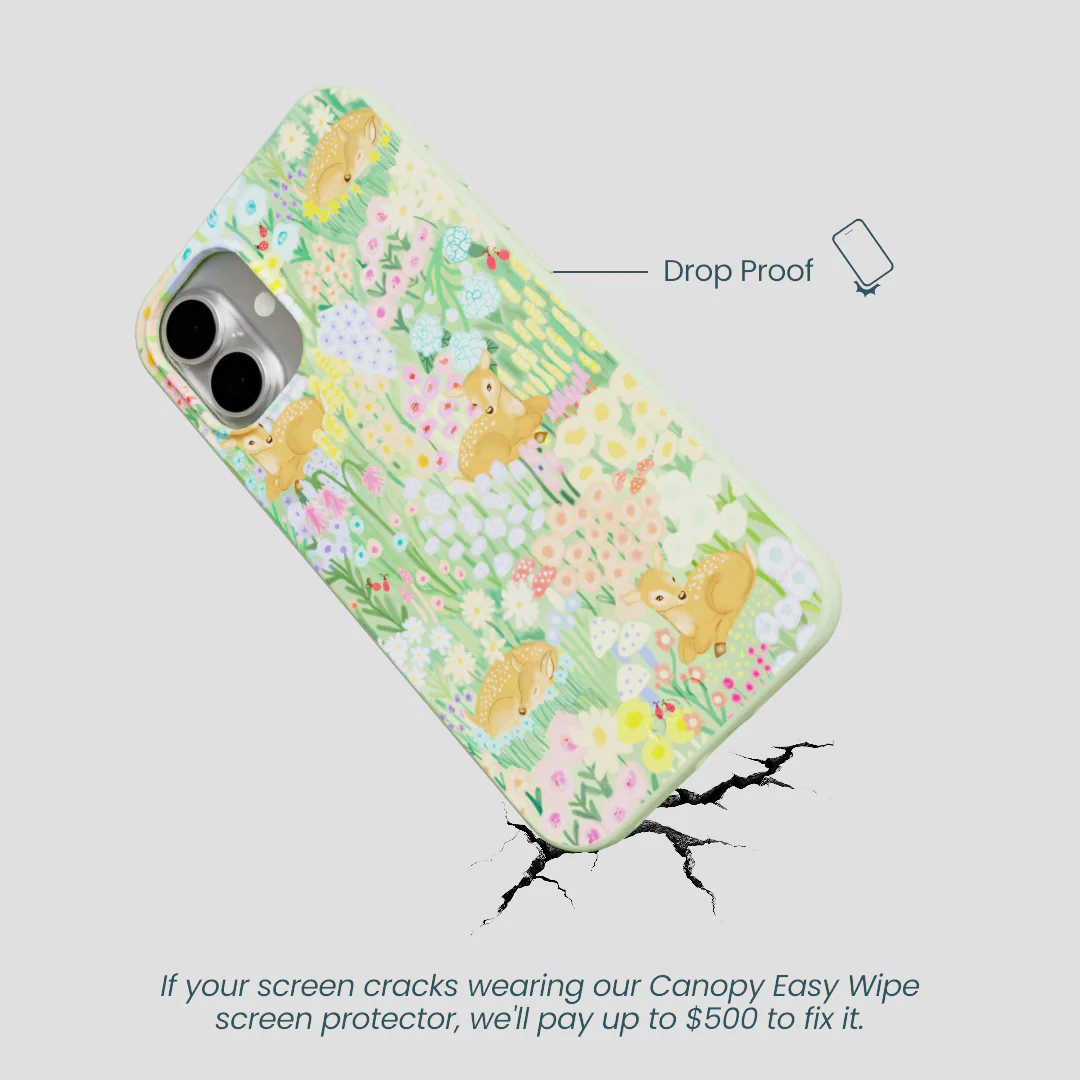 Sage Green Deer Dreams iPhone 16 Plus Case - Image 5