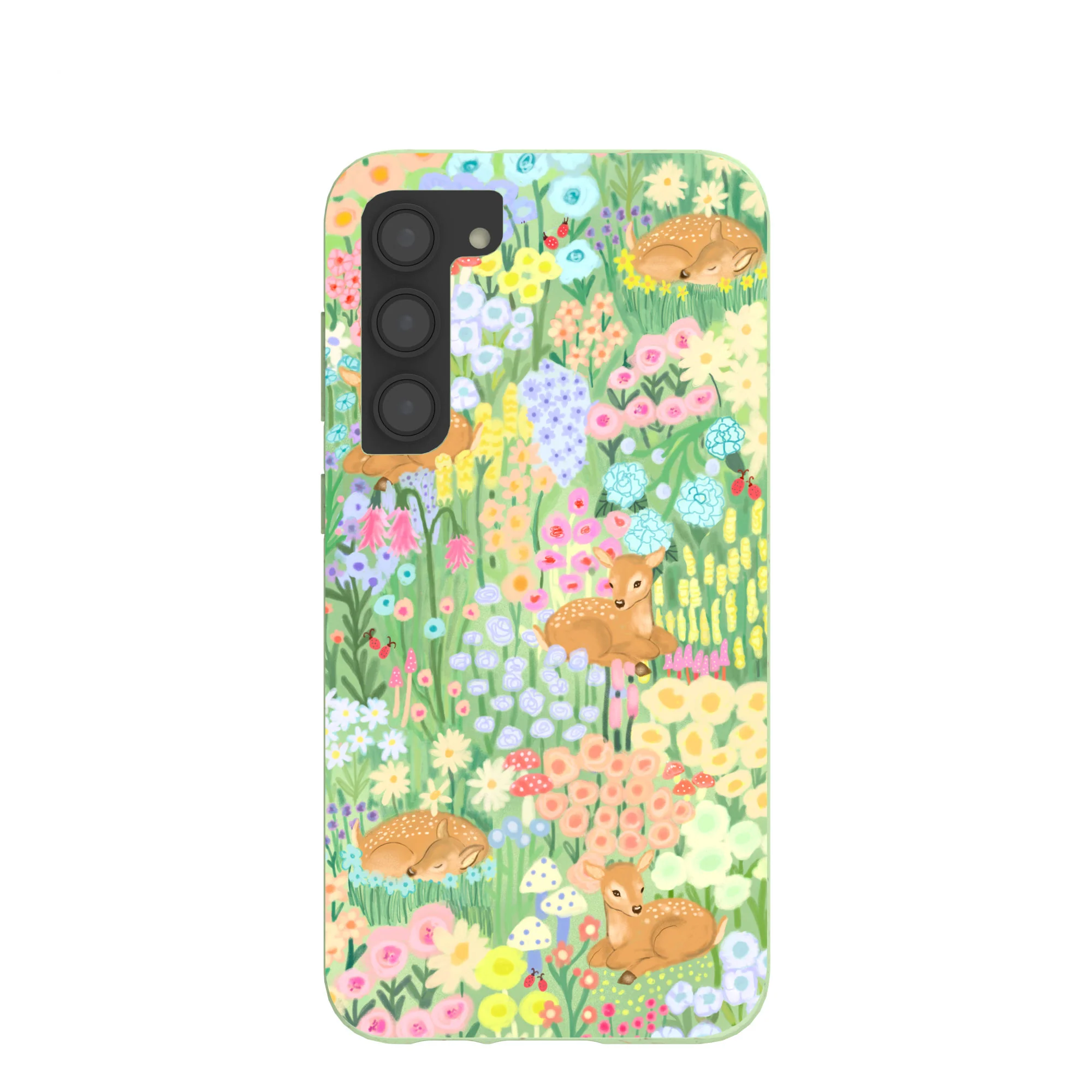 Sage Green Deer Dreams Samsung Galaxy S23+(Plus) Case