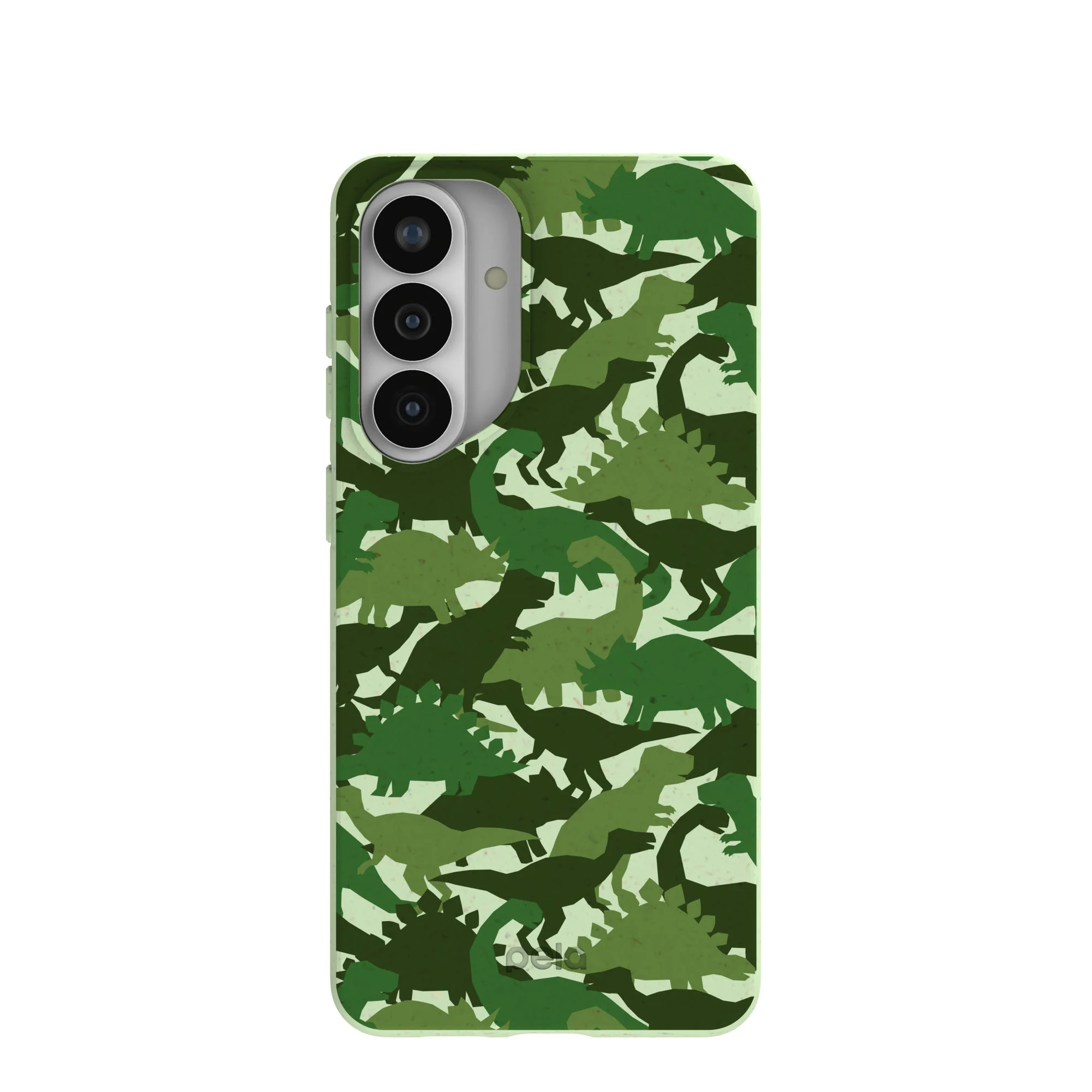 Sage Green Dino Camo Samsung Galaxy S26+(Plus) Case