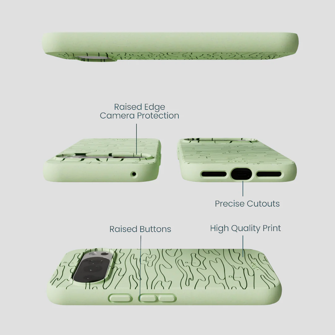 Sage Green Fairway Google Pixel 10/10 Pro Case - Image 2