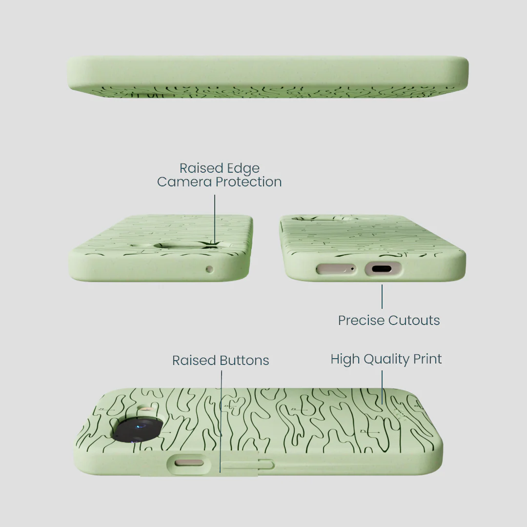 Sage Green Fairway Google Pixel 9a Case - Image 2
