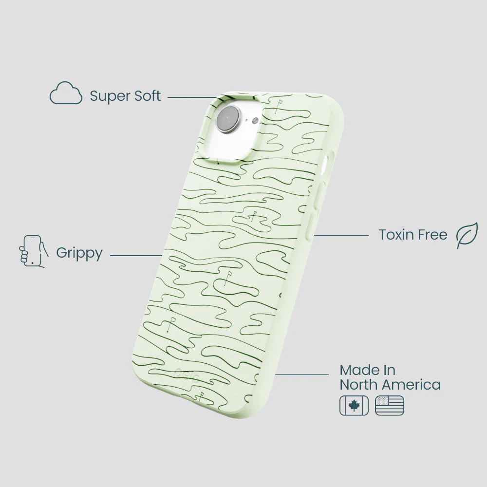 Sage Green Fairway iPhone 16e/17e Case - Image 4