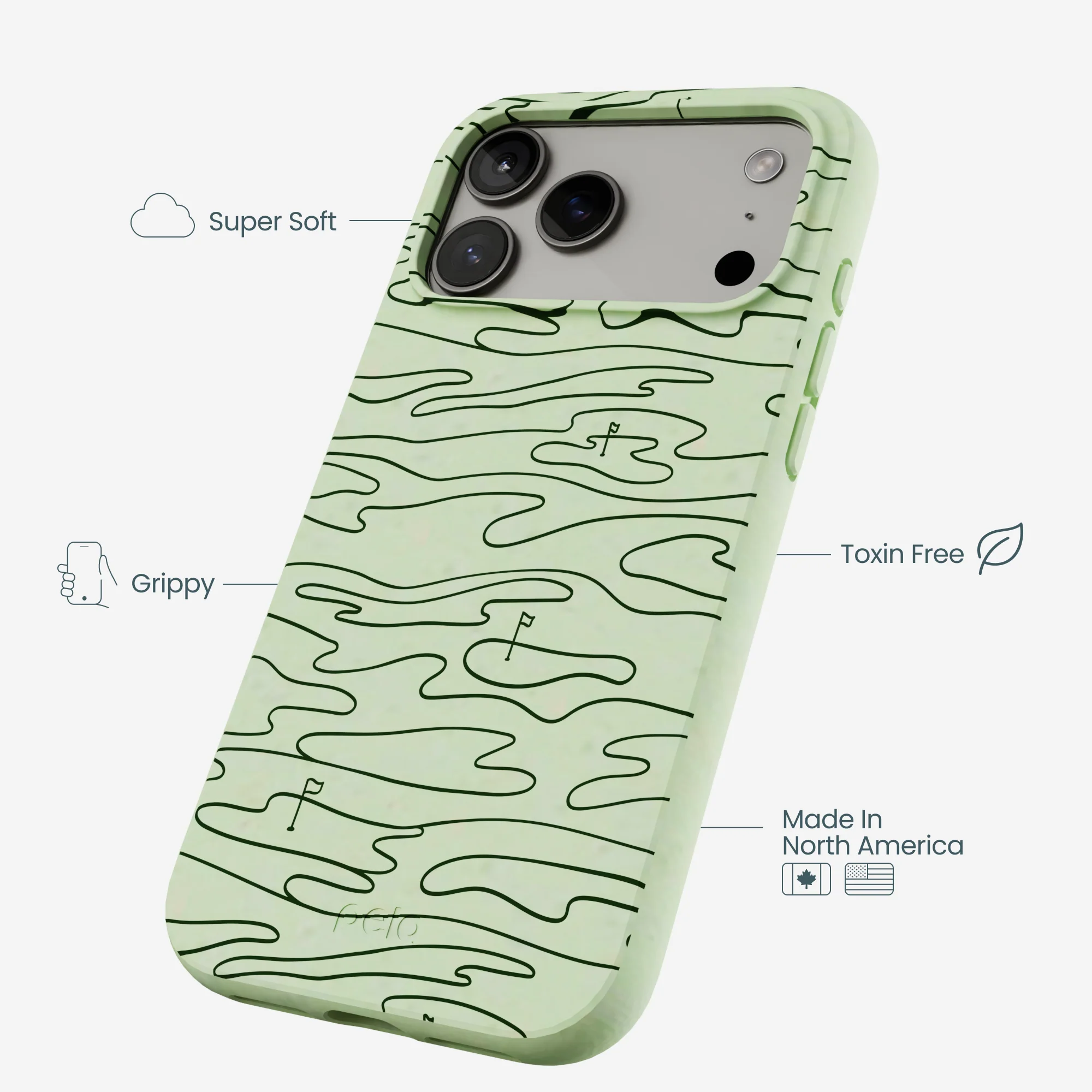 Sage Green Fairway iPhone 17 Pro Max Case - Image 4