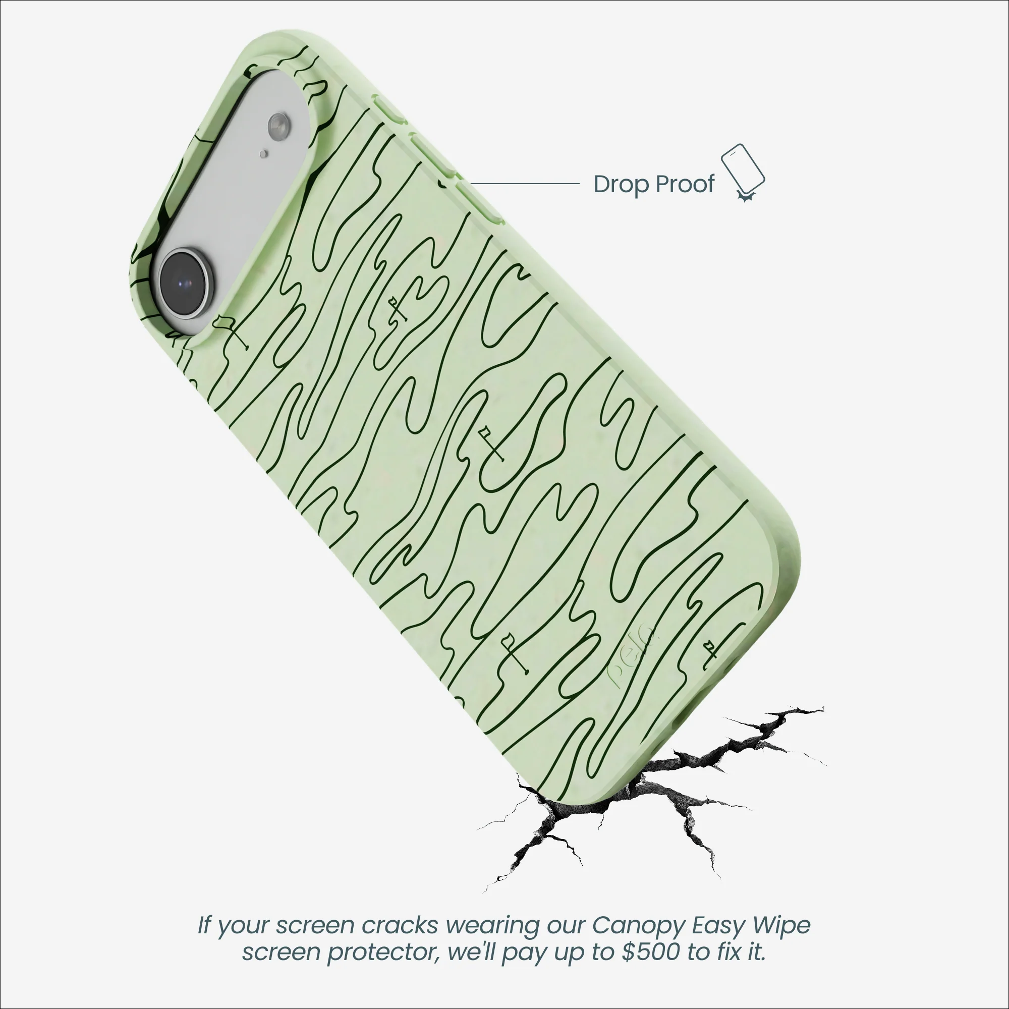 Sage Green Fairway iPhone Air Case - Image 5