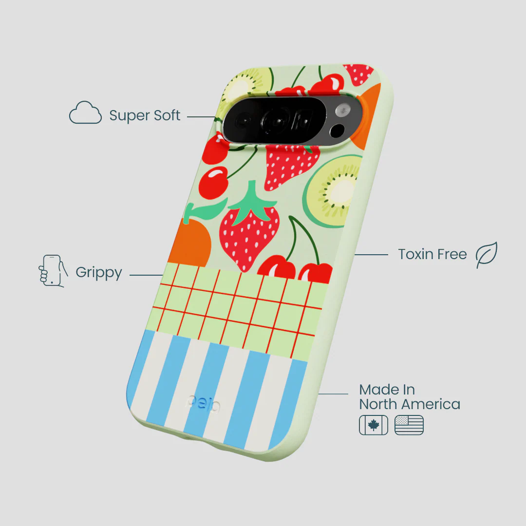 Sage Green Fresh Picnic Google Pixel 10/10 Pro Case - Image 4