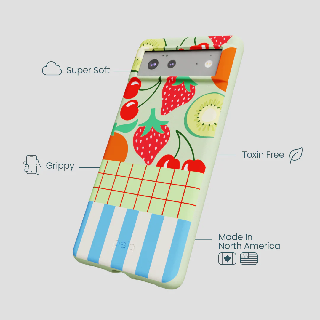 Sage Green Fresh Picnic Google Pixel 6 Case - Image 4