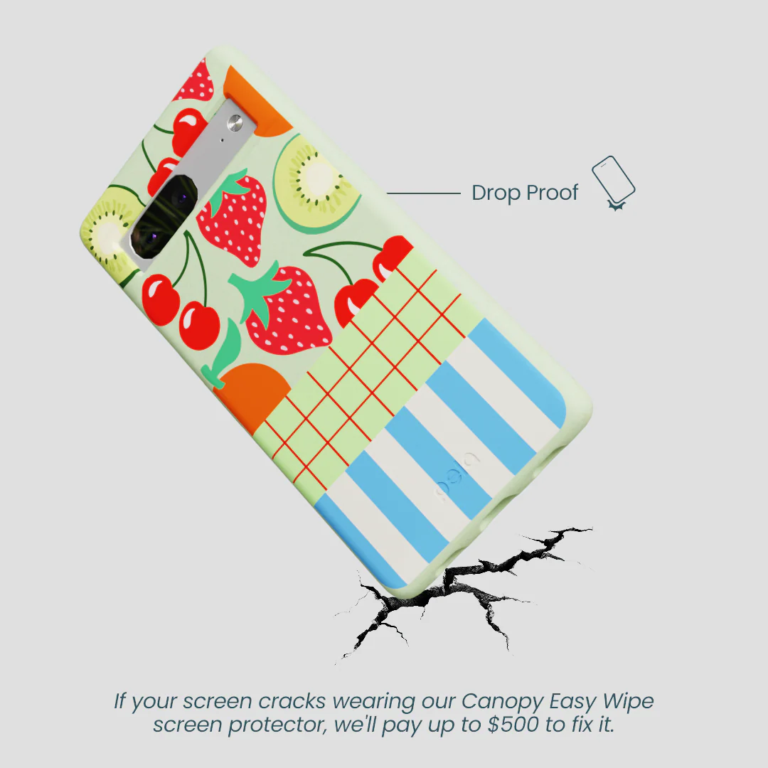 Sage Green Fresh Picnic Google Pixel 7 Case - Image 5