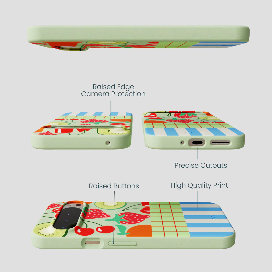Sage Green Fresh Picnic Google Pixel 9 Pro XL Case - Image 3