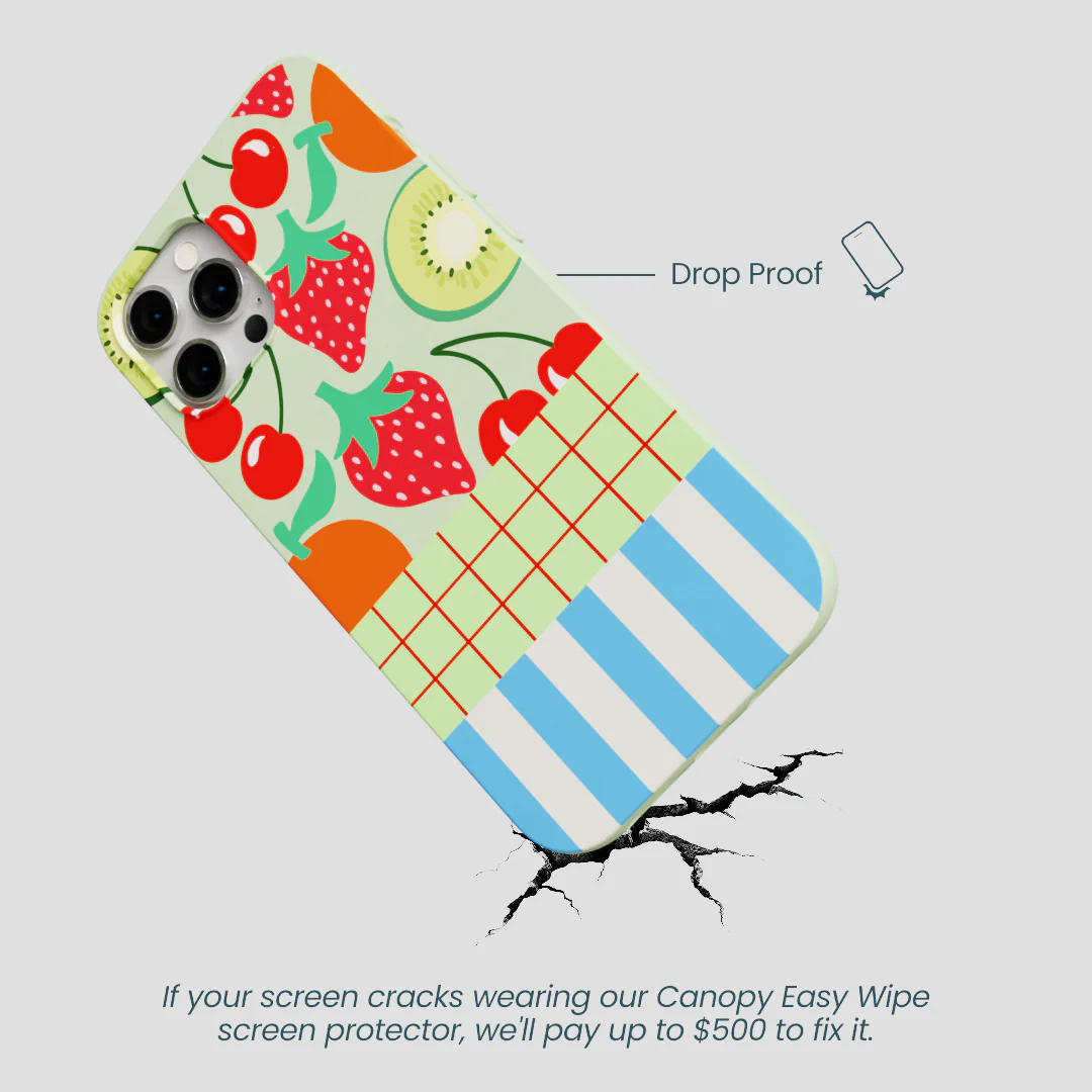 Sage Green Fresh Picnic iPhone 12 Pro Max Case - Image 5