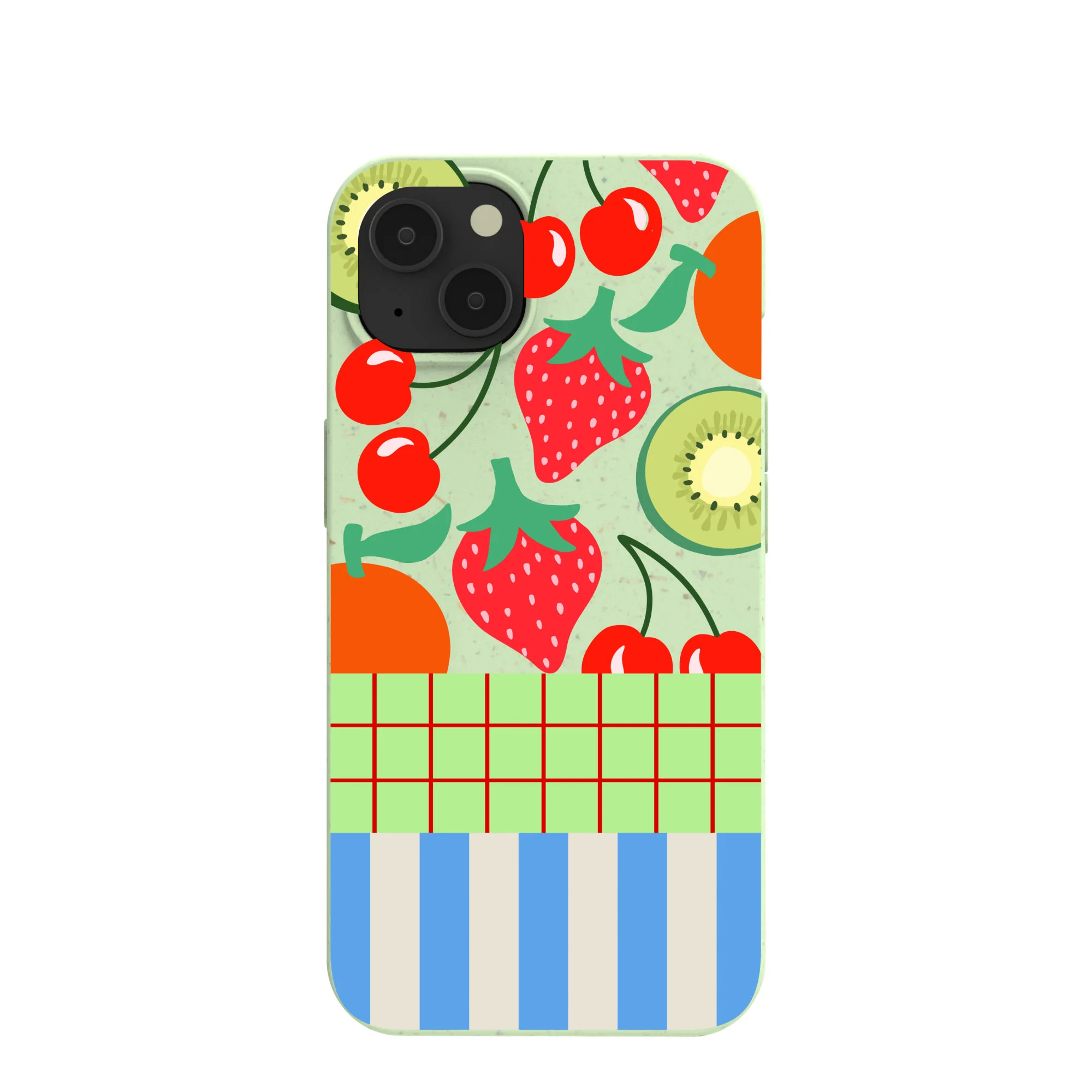 Sage Green Fresh Picnic iPhone 13 Case
