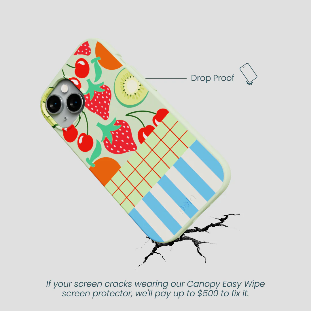 Sage Green Fresh Picnic iPhone 15 Case - Image 5