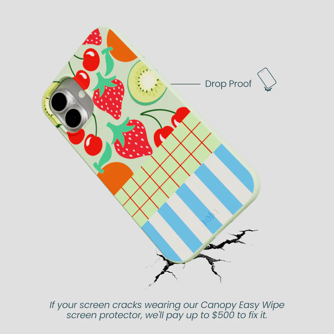 Sage Green Fresh Picnic iPhone 16 Plus Case - Image 5