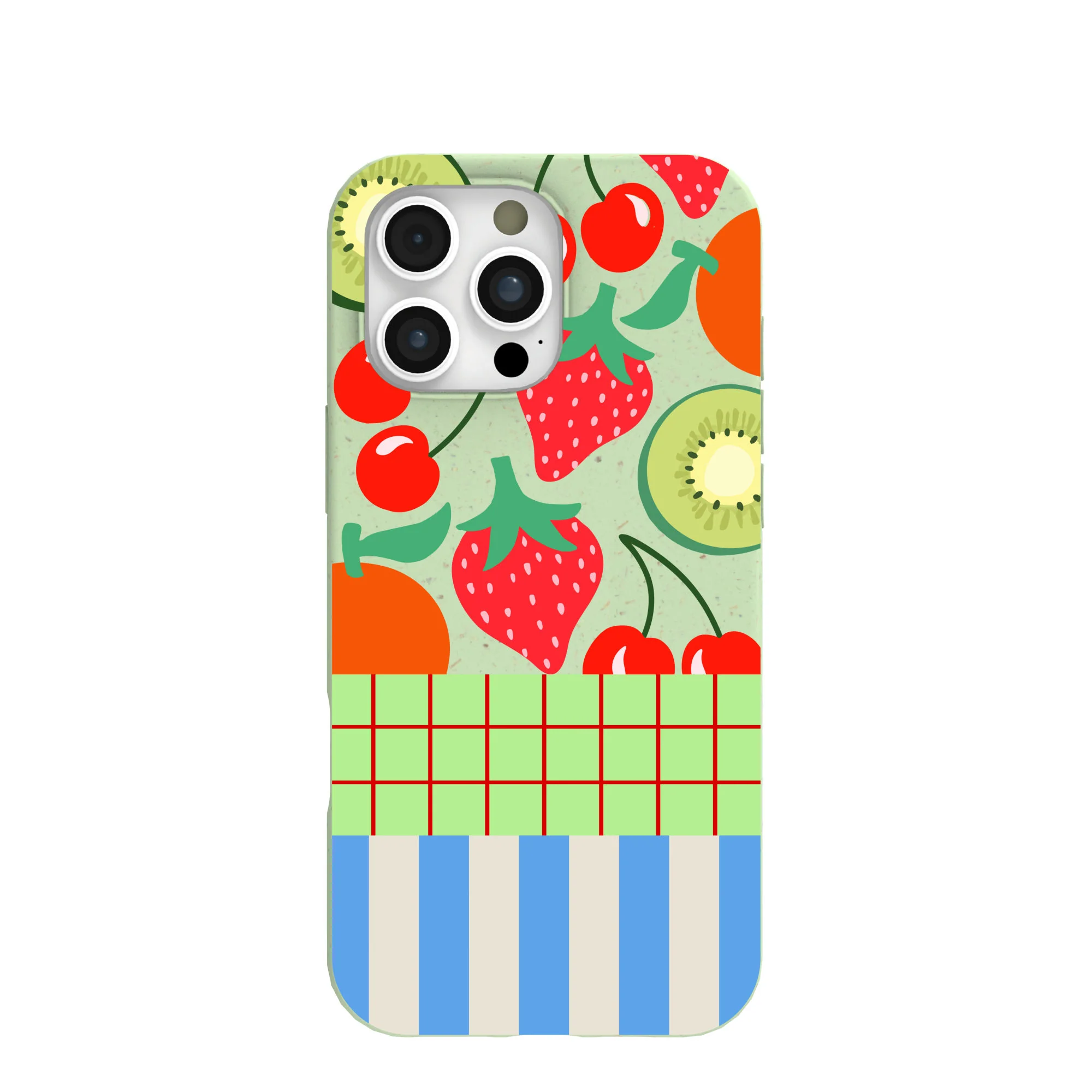 Sage Green Fresh Picnic iPhone 16 Pro Max Case