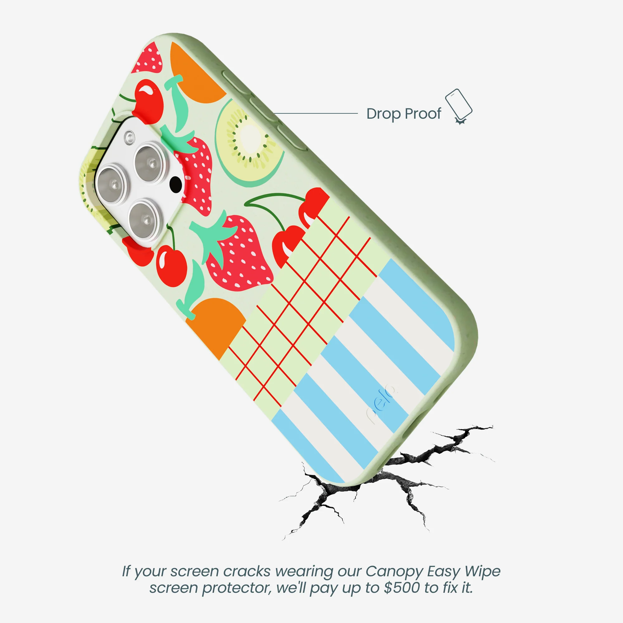 Sage Green Fresh Picnic iPhone 16 Pro Max Case - Image 5