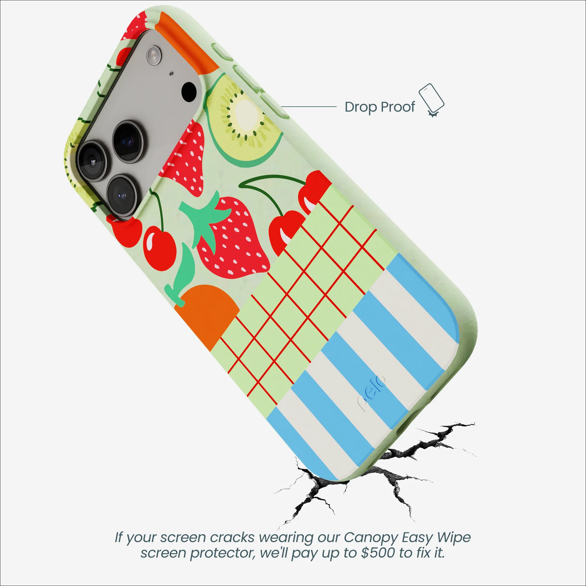 Sage Green Fresh Picnic iPhone 17 Pro Max Case - Image 5