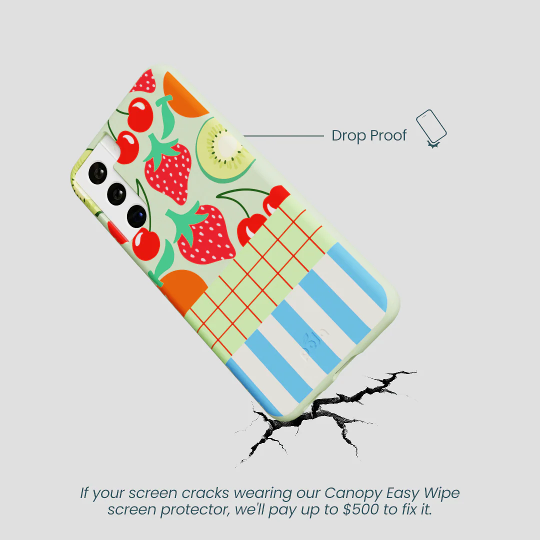 Sage Green Fresh Picnic Samsung Galaxy S21 Case - Image 5