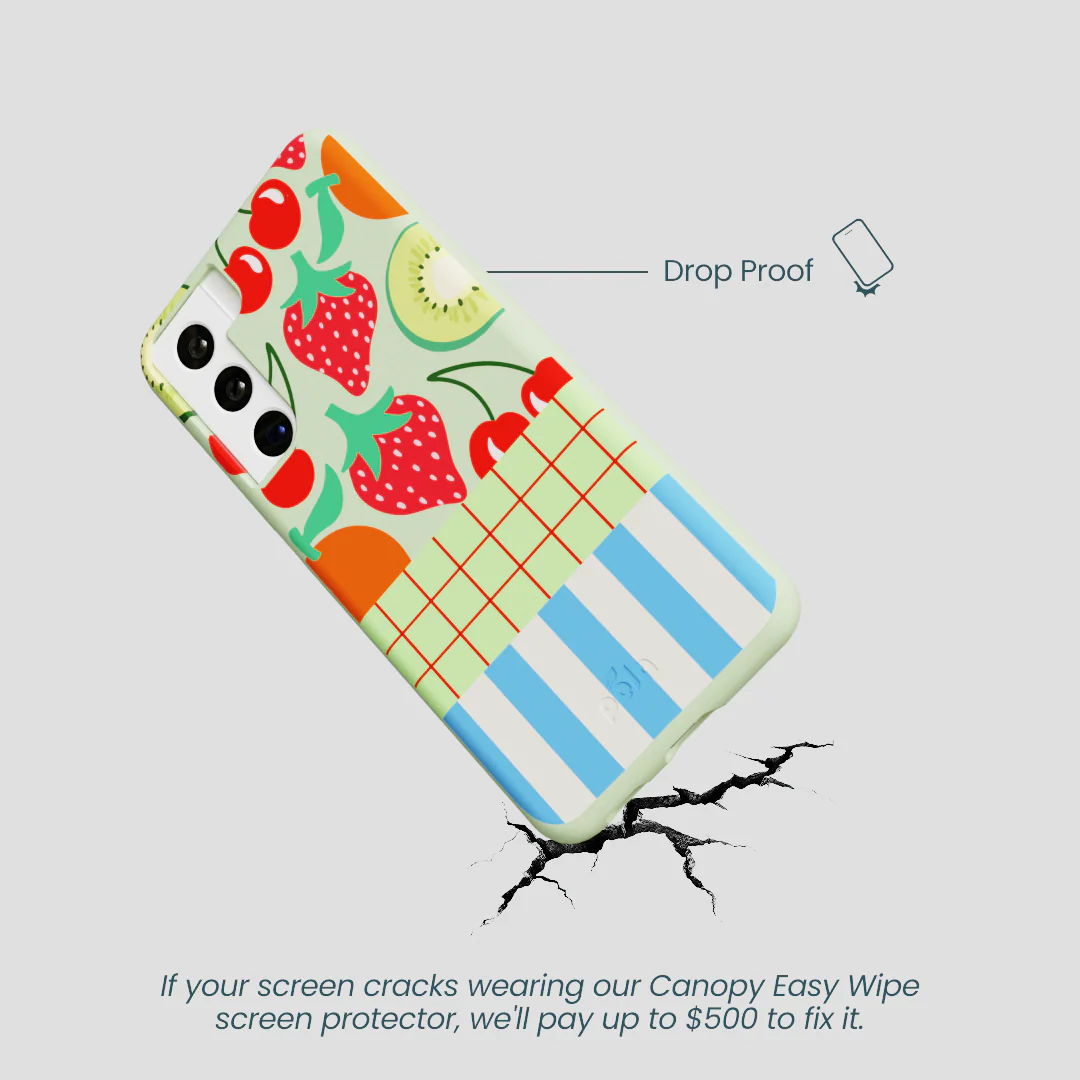 Sage Green Fresh Picnic Samsung Galaxy S22 Case - Image 5