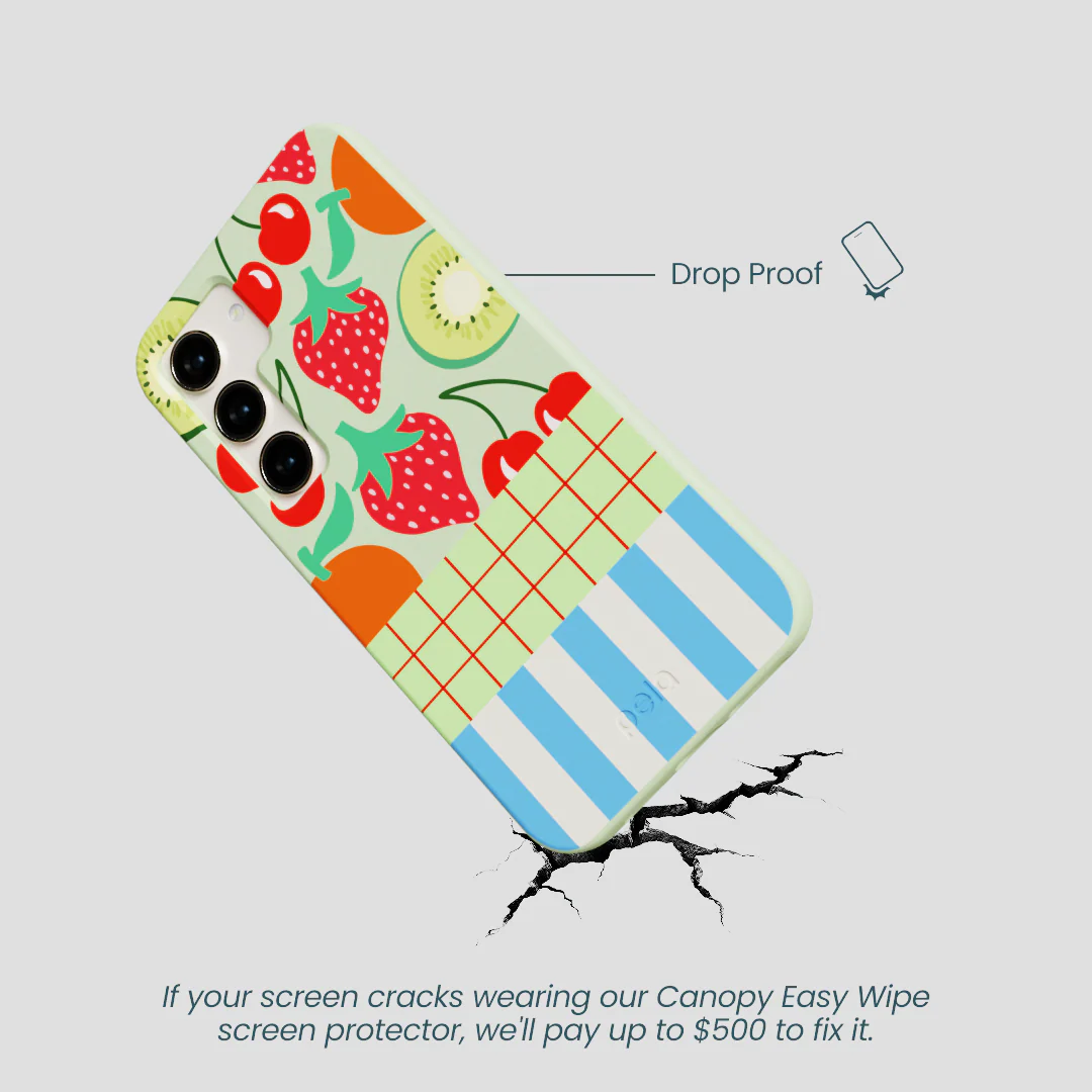 Sage Green Fresh Picnic Samsung Galaxy S24 Case - Image 5