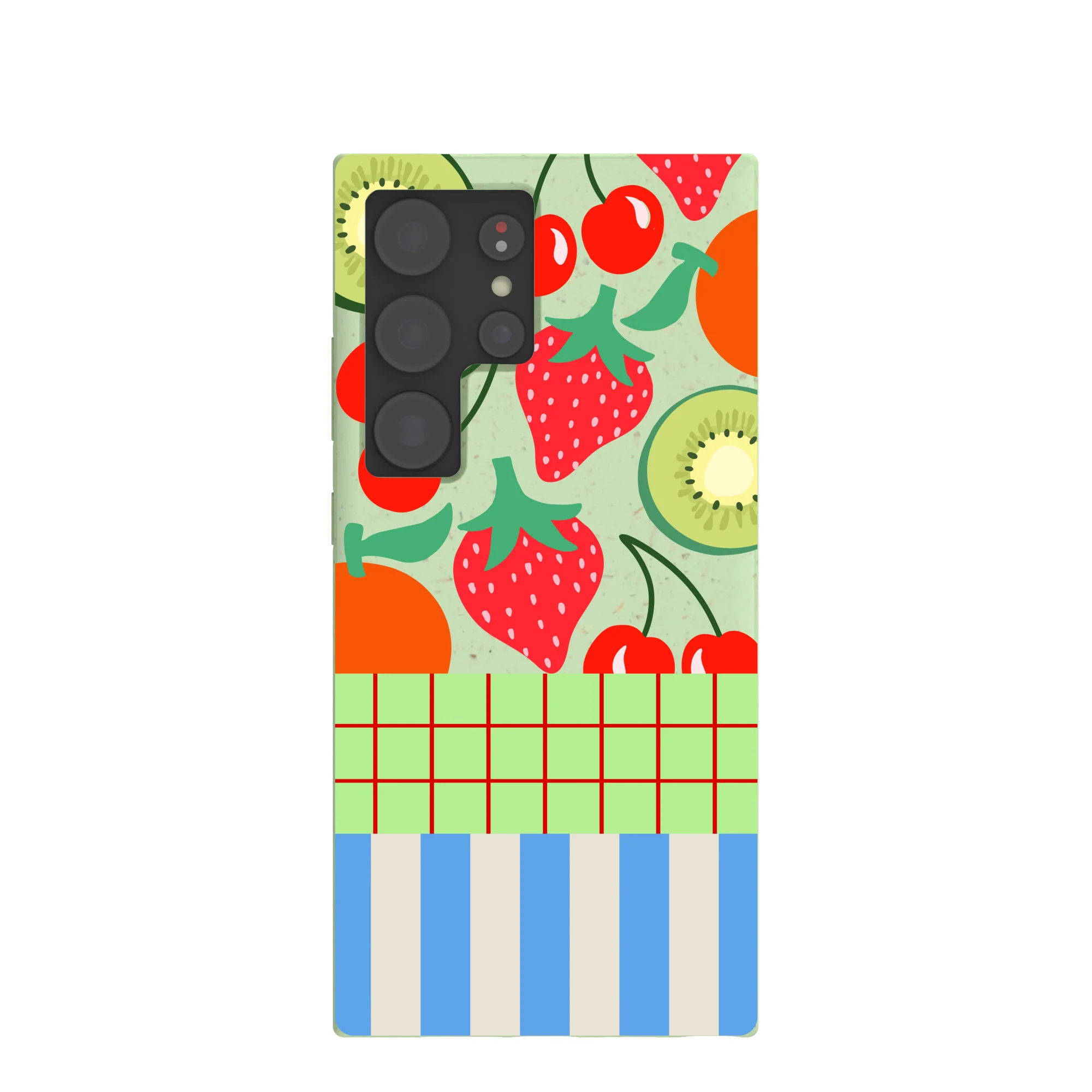 Sage Green Fresh Picnic Samsung Galaxy S24 Ultra Case