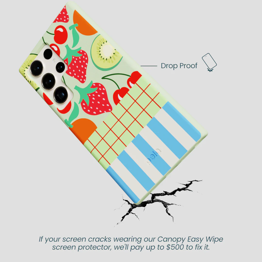 Sage Green Fresh Picnic Samsung Galaxy S24 Ultra Case - Image 5