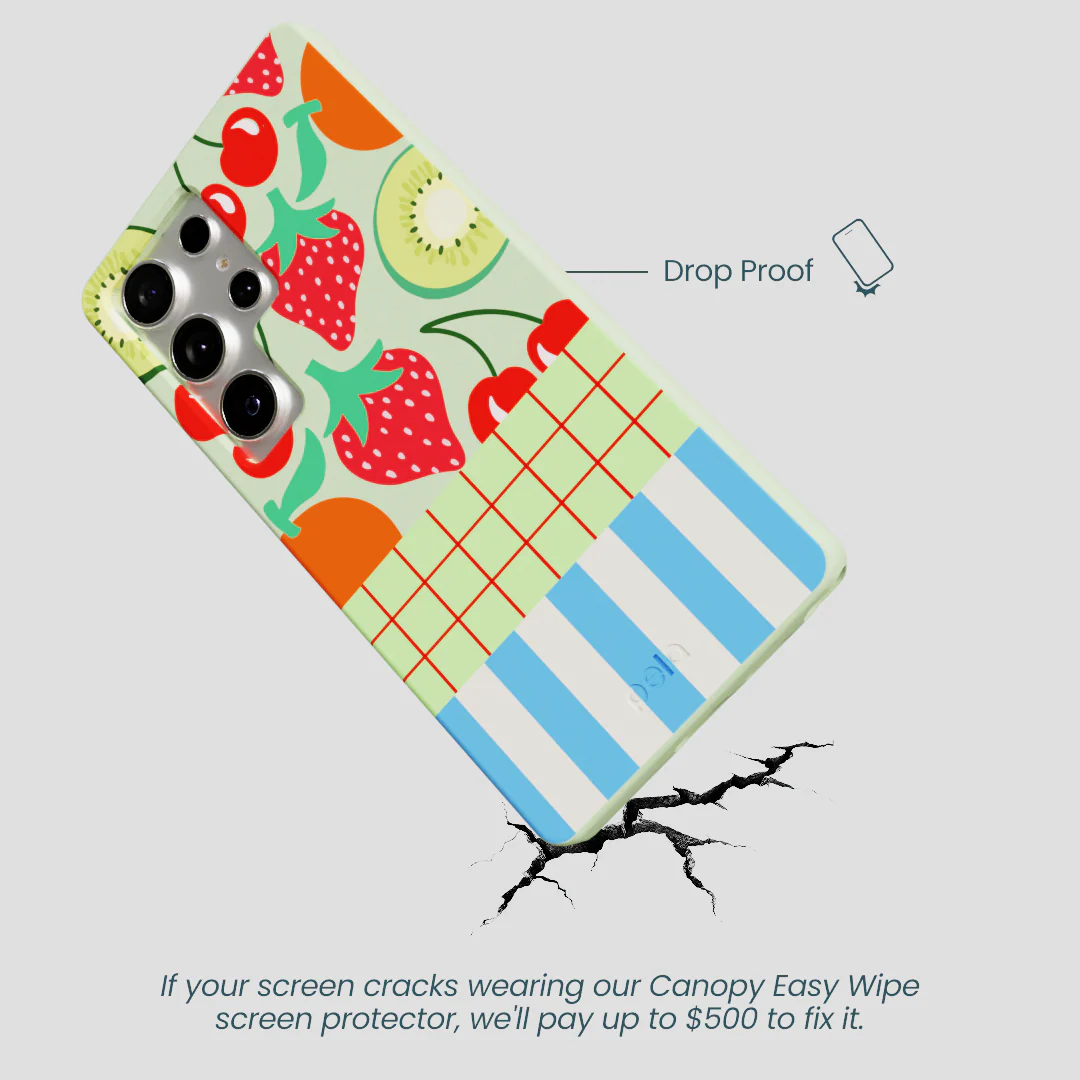 Sage Green Fresh Picnic Samsung Galaxy S25 Ultra Case - Image 5