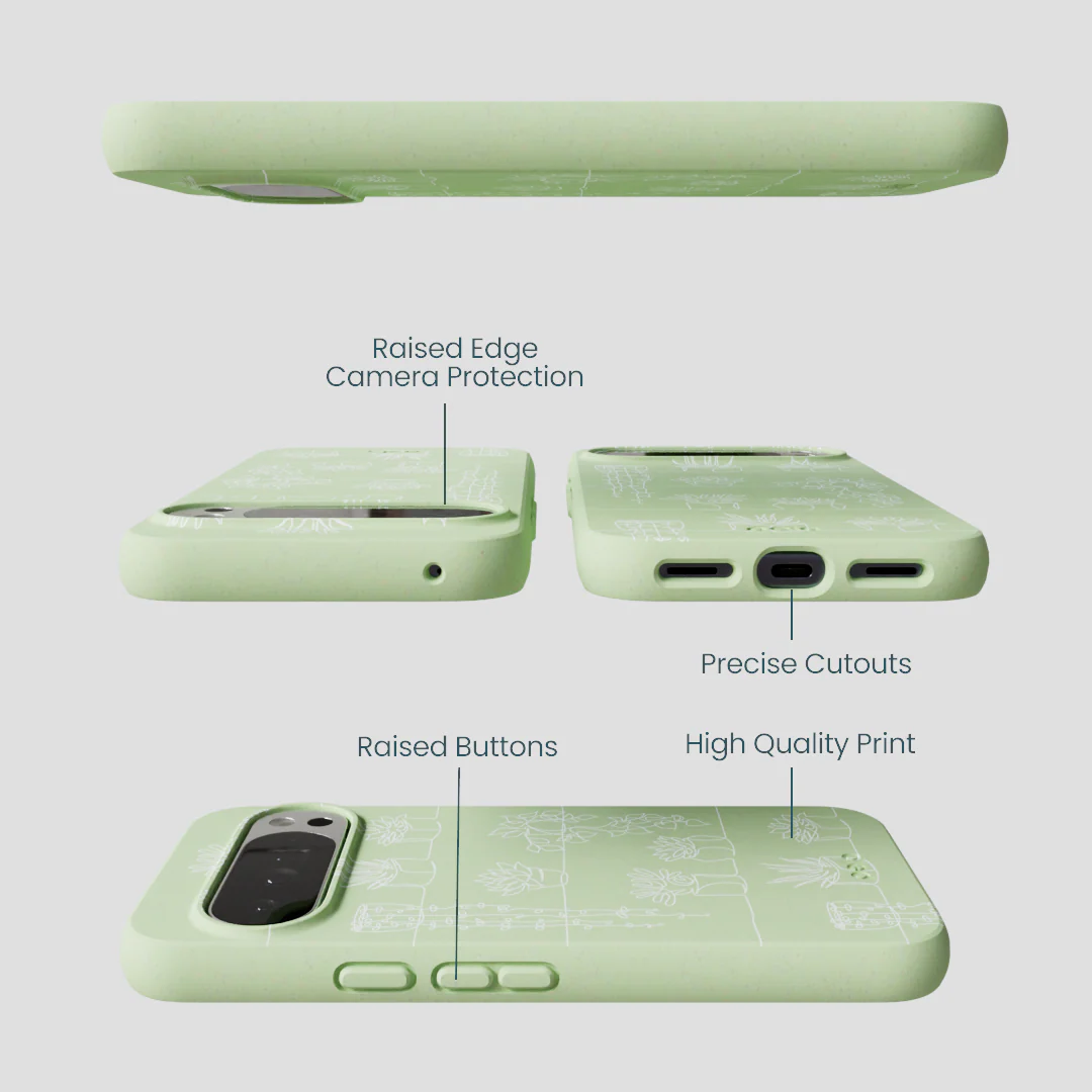 Sage Green Green Cascade Google Pixel 10 Pro XL Case - Image 2