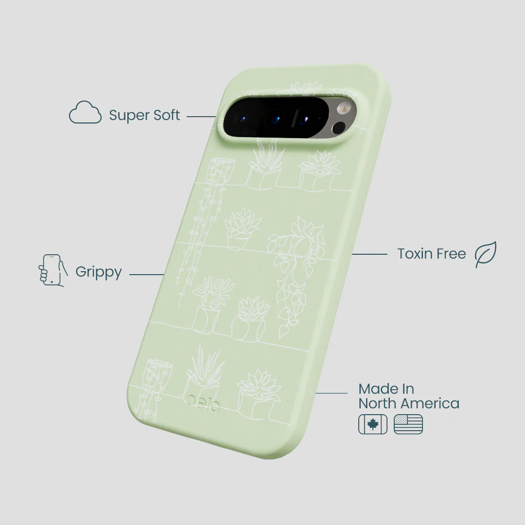 Sage Green Green Cascade Google Pixel 9/9 Pro Case - Image 3