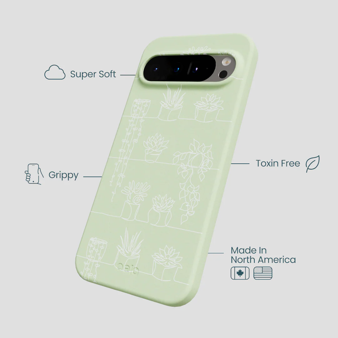 Sage Green Green Cascade Google Pixel 9 Pro XL Case - Image 3