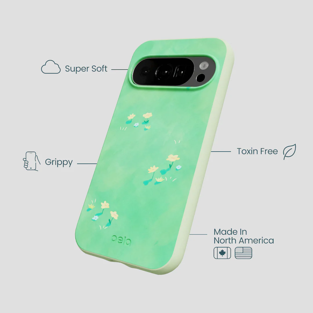 Sage Green Green Fields Google Pixel 10/10 Pro Case - Image 4
