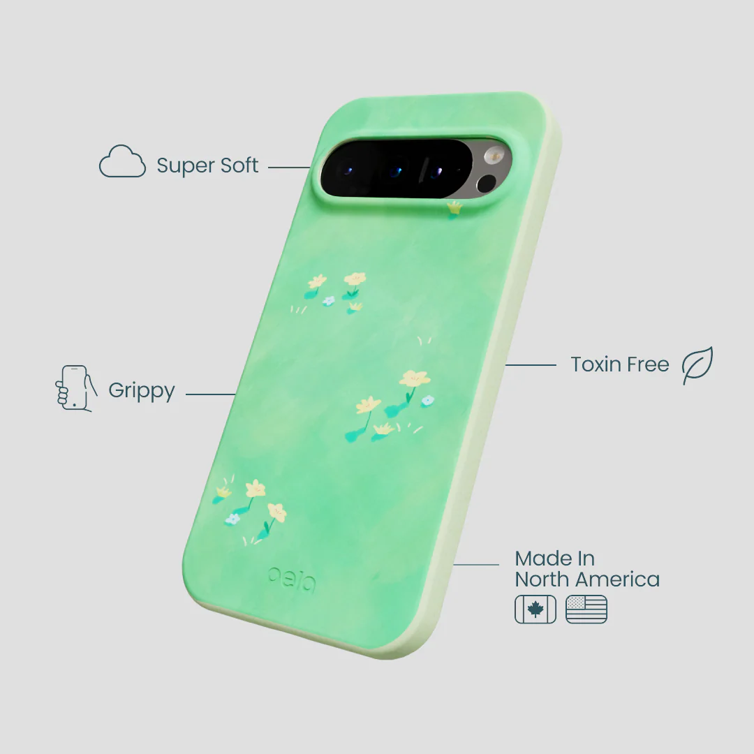 Sage Green Green Fields Google Pixel 9/9 Pro Case - Image 4