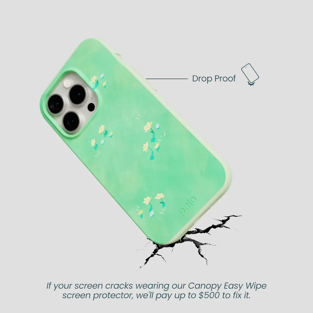 Sage Green Green Fields iPhone 14 Pro Case - Image 5
