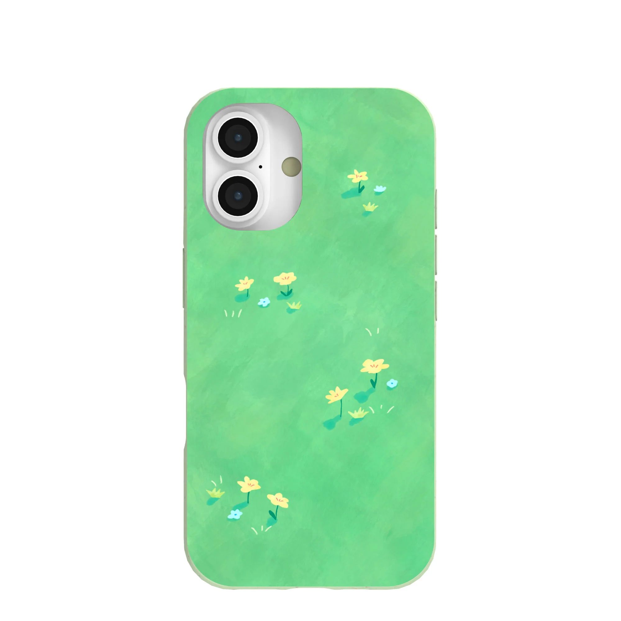 Sage Green Green Fields iPhone 16 Case
