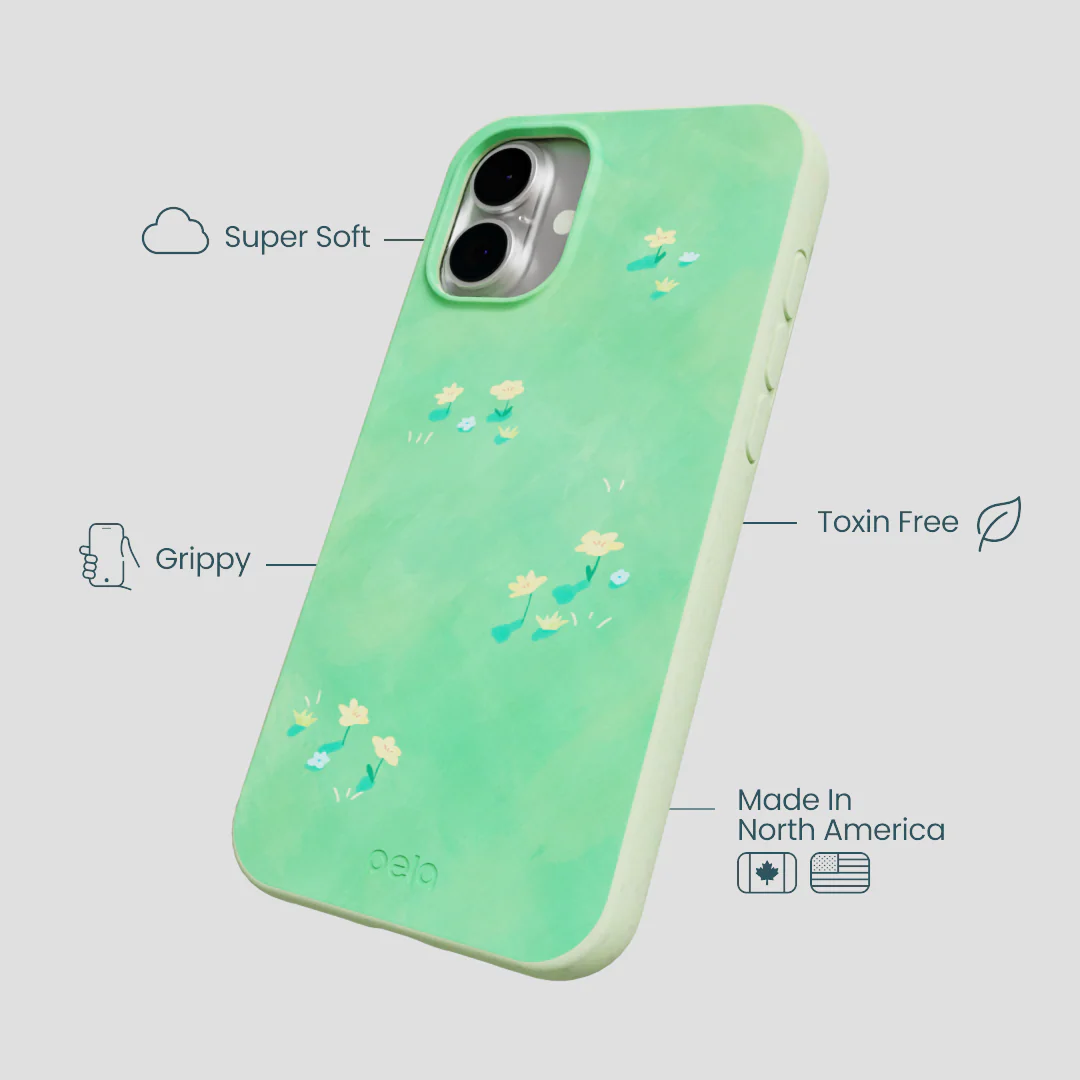 Sage Green Green Fields iPhone 16 Plus Case - Image 4