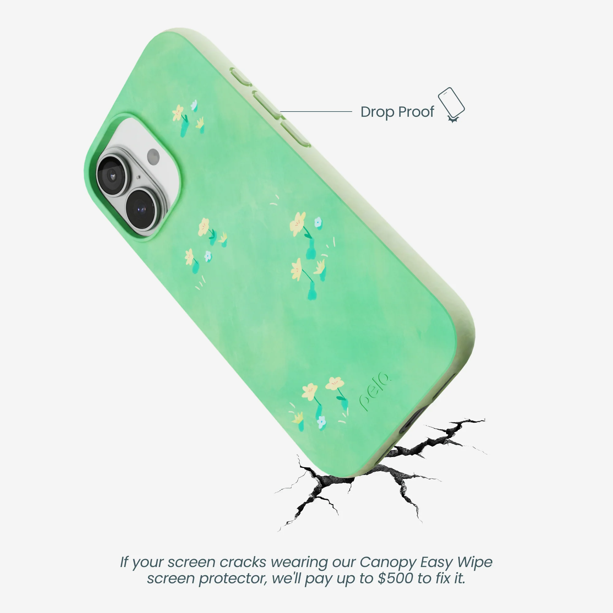 Sage Green Green Fields iPhone 17 Case - Image 5