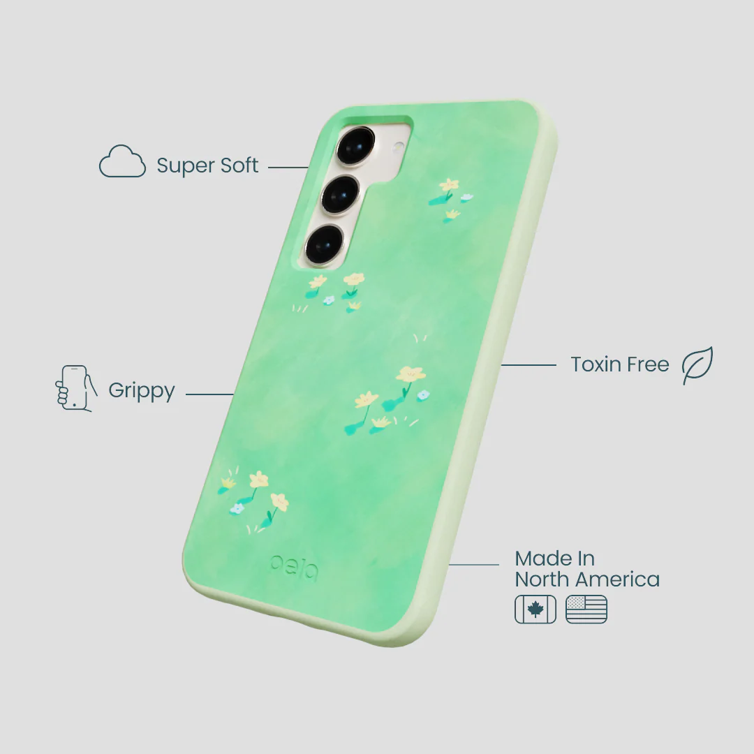 Sage Green Green Fields Samsung Galaxy S23 Case - Image 4
