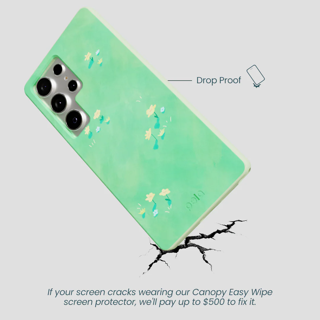 Sage Green Green Fields Samsung Galaxy S25 Ultra Case - Image 5