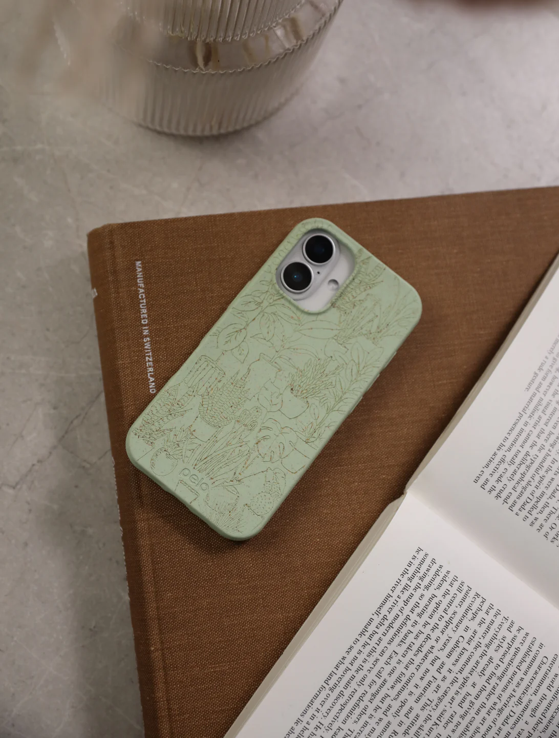 Sage Green Green Oasis Google Pixel 10a Case - Image 2