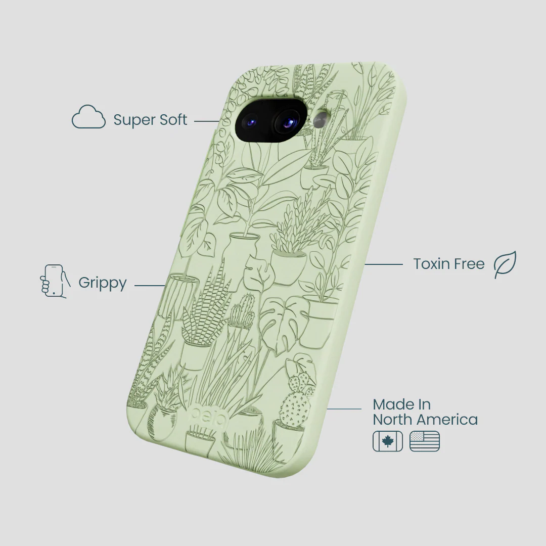 Sage Green Green Oasis Google Pixel 9a Case - Image 4