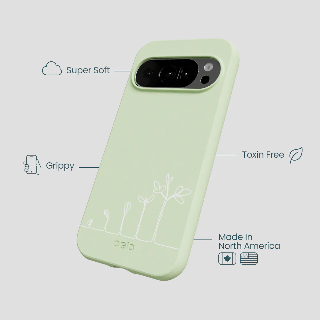 Sage Green Grow and Flourish Google Pixel 10/10 Pro Case - Image 4