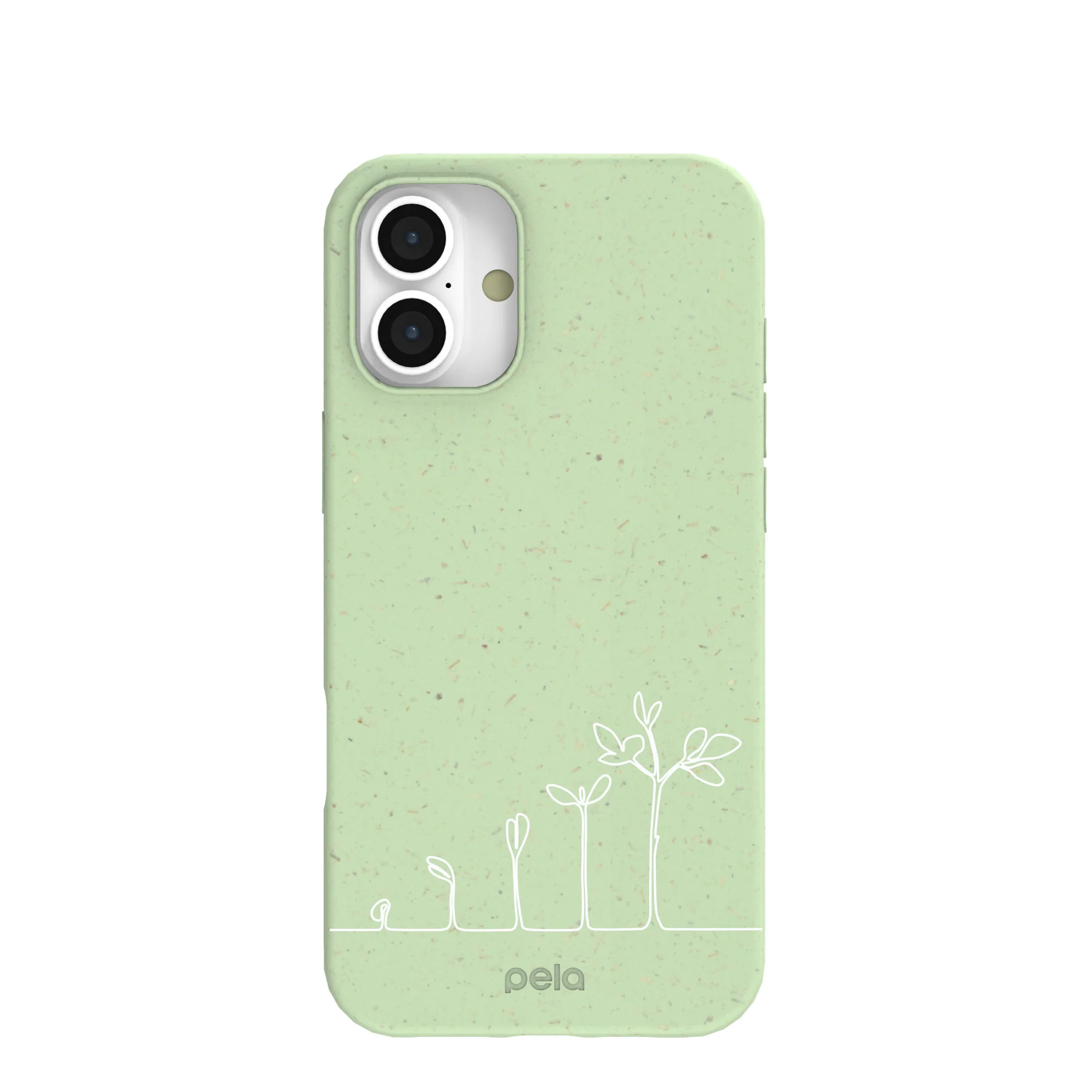 Sage Green Grow and Flourish iPhone 16 Plus Case