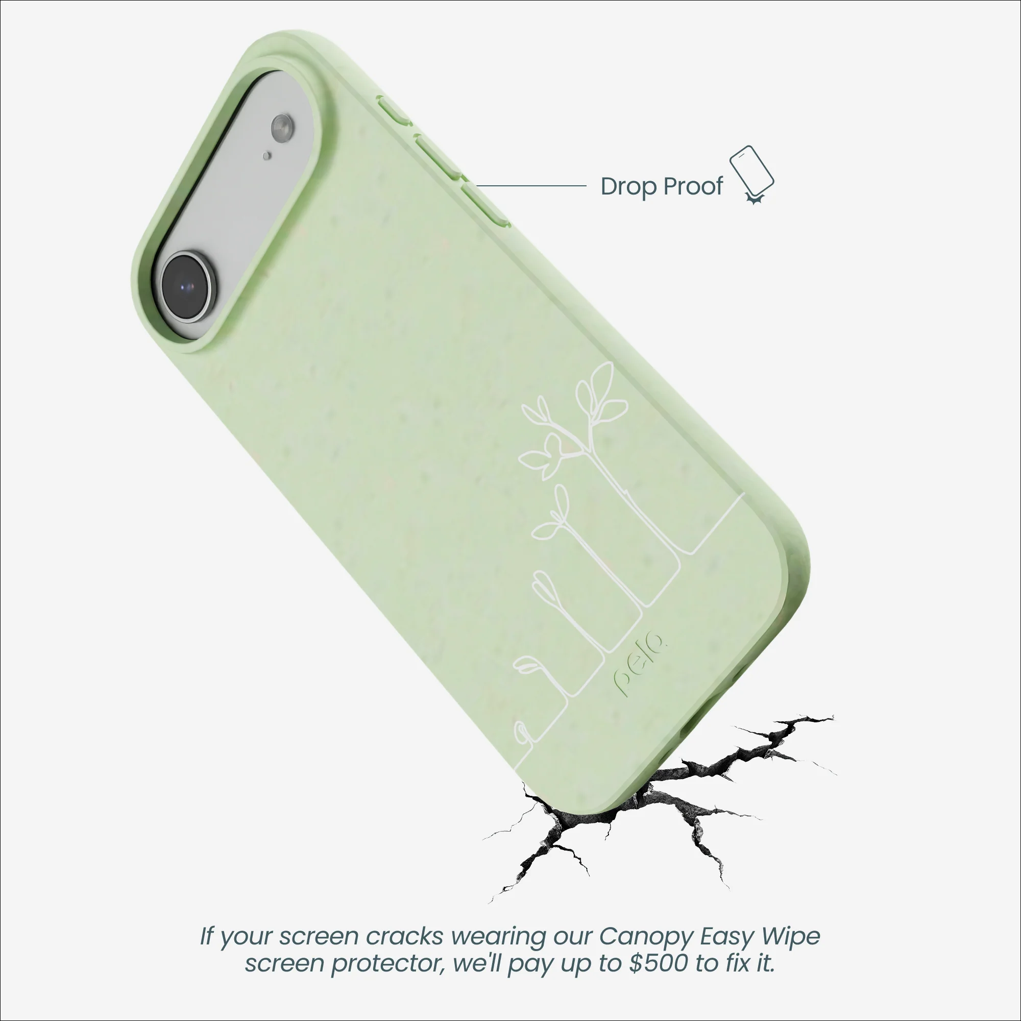 Sage Green Grow and Flourish iPhone Air Case - Image 5