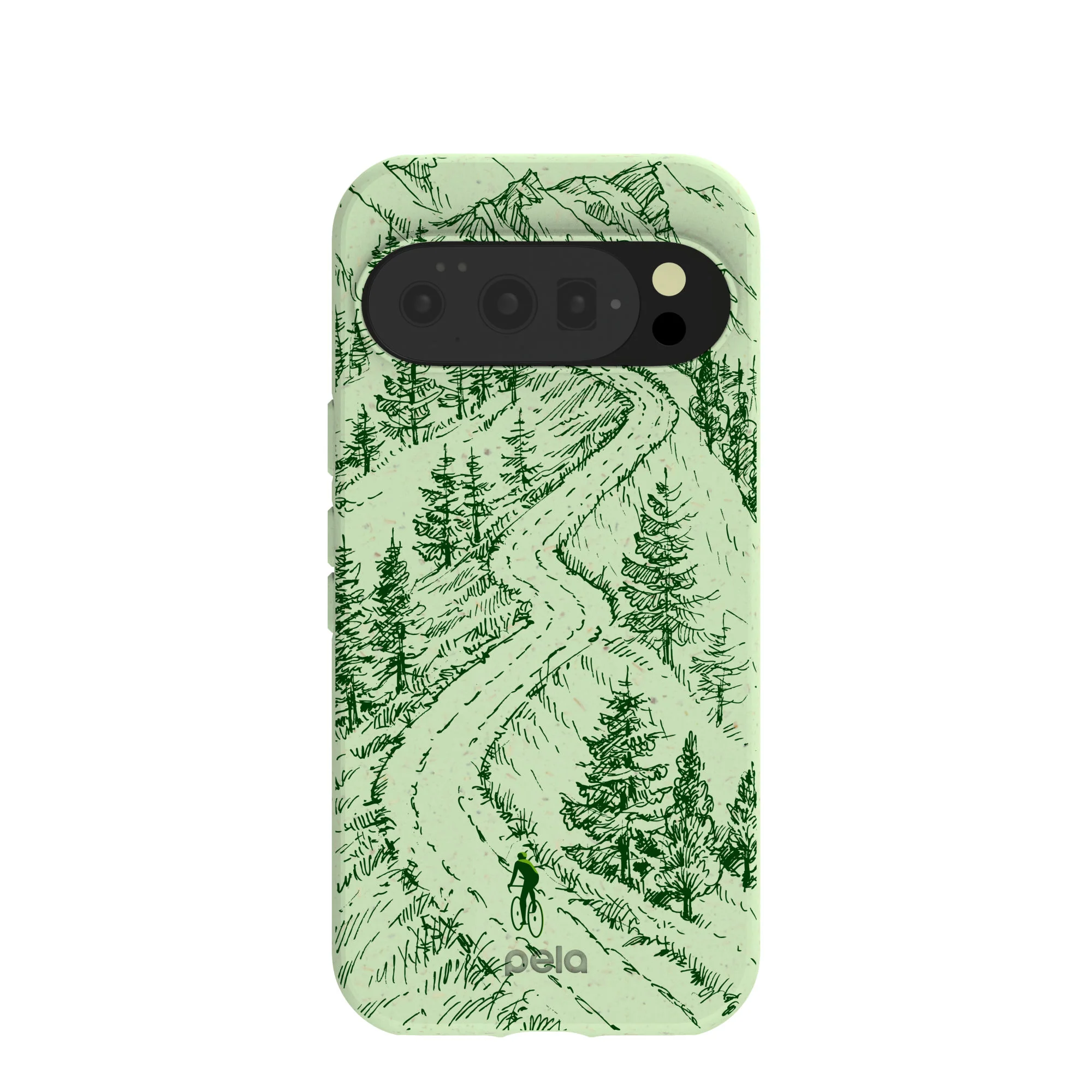 Sage Green Into the Mountains Google Pixel 10/10 Pro Case