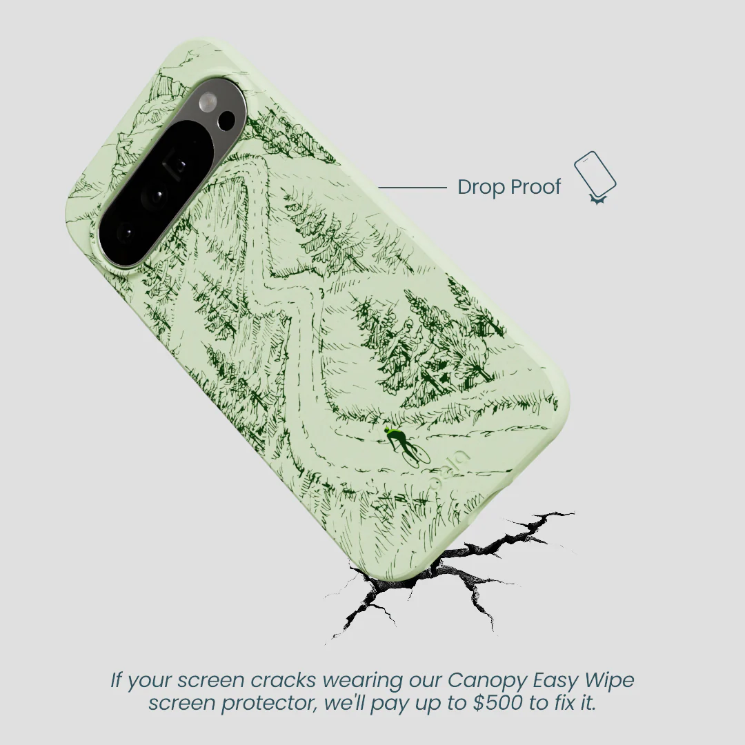 Sage Green Into the Mountains Google Pixel 10 Pro XL Case - Image 4