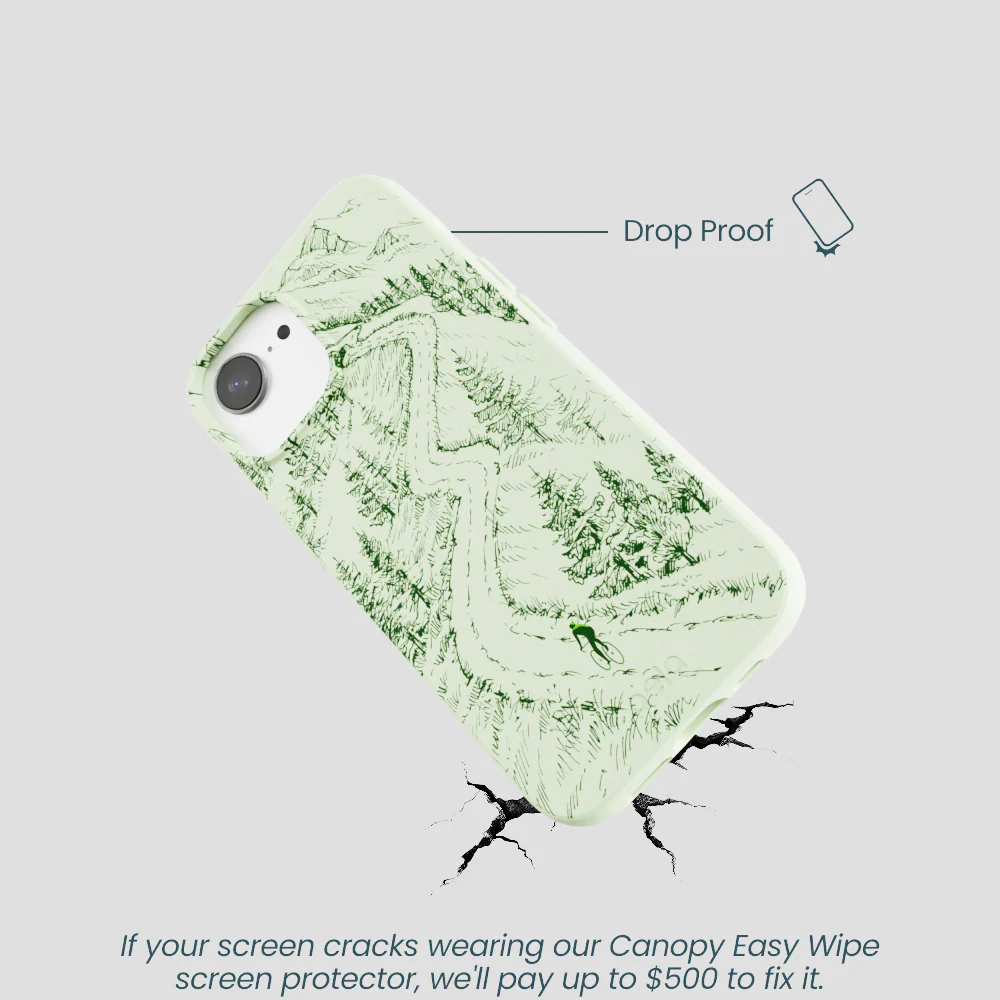 Sage Green Into the Mountains iPhone 16e/17e Case - Image 5