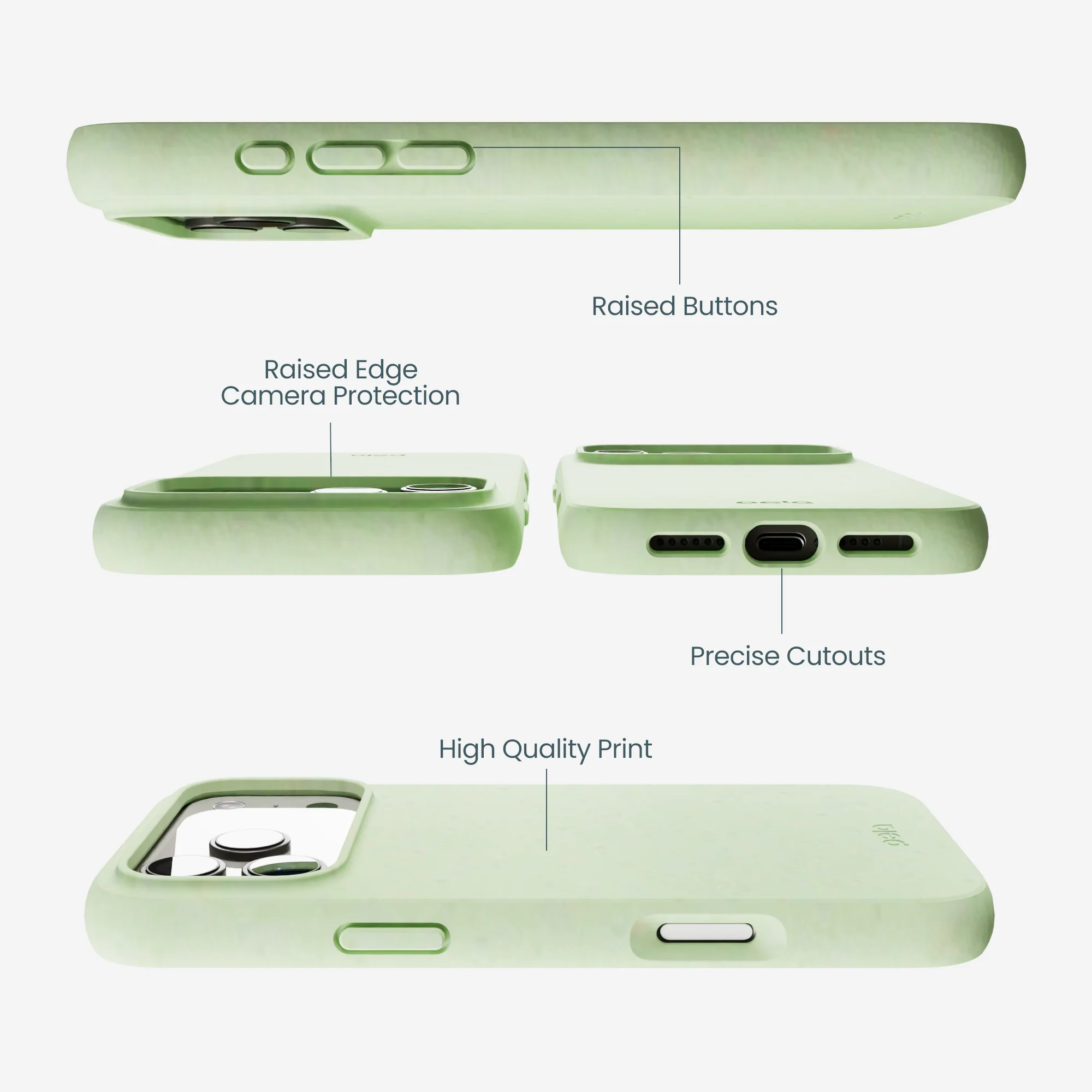 Sage Green iPhone 17 Pro Max Case - Image 3