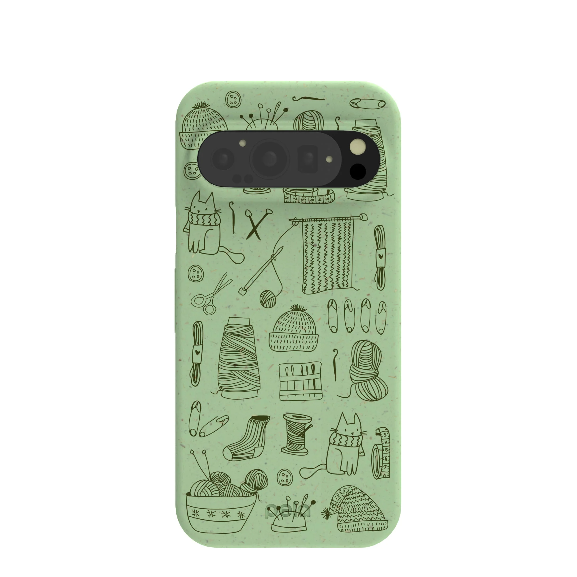 Sage Green Knit Nook Google Pixel 9/9 Pro Case