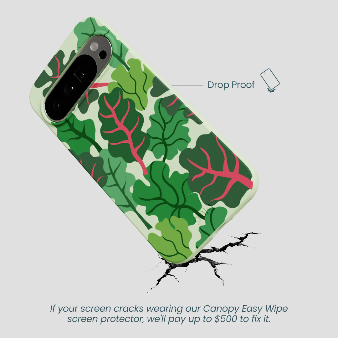 Sage Green Leafy Greens Google Pixel 10 Pro XL Case - Image 5