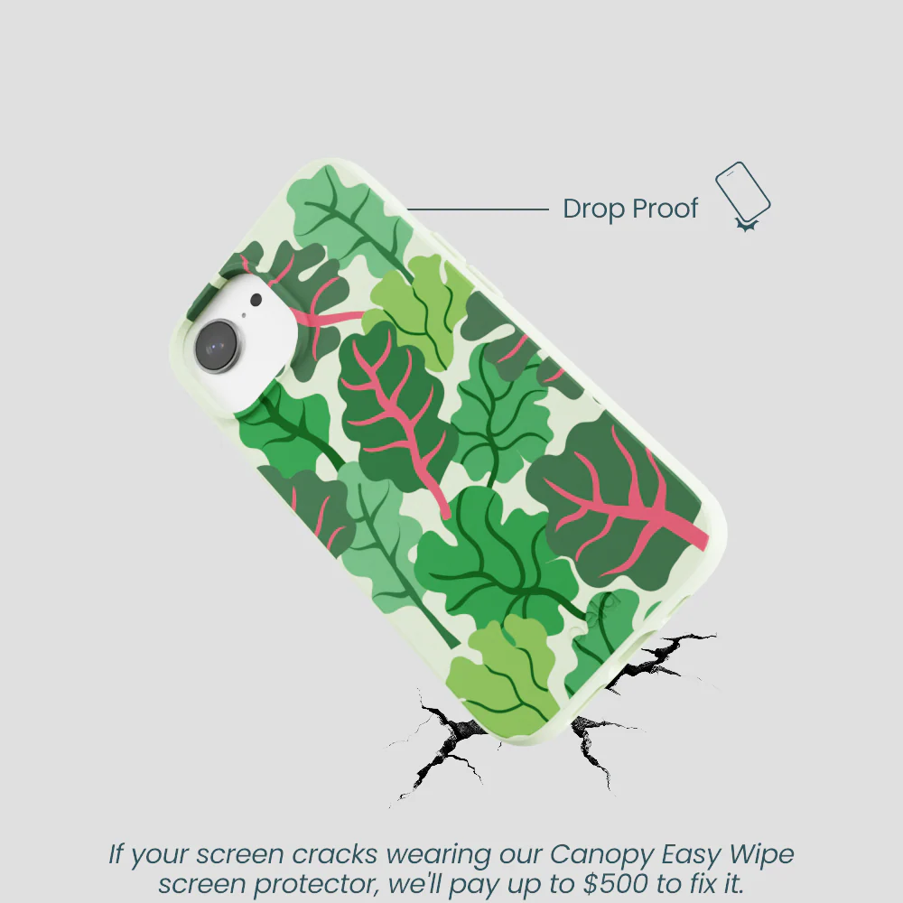 Sage Green Leafy Greens iPhone 16e/17e Case - Image 5