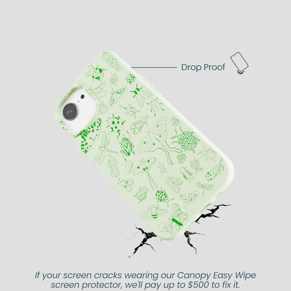 Sage Green Linear Entomology iPhone 16e/17e Case - Image 5